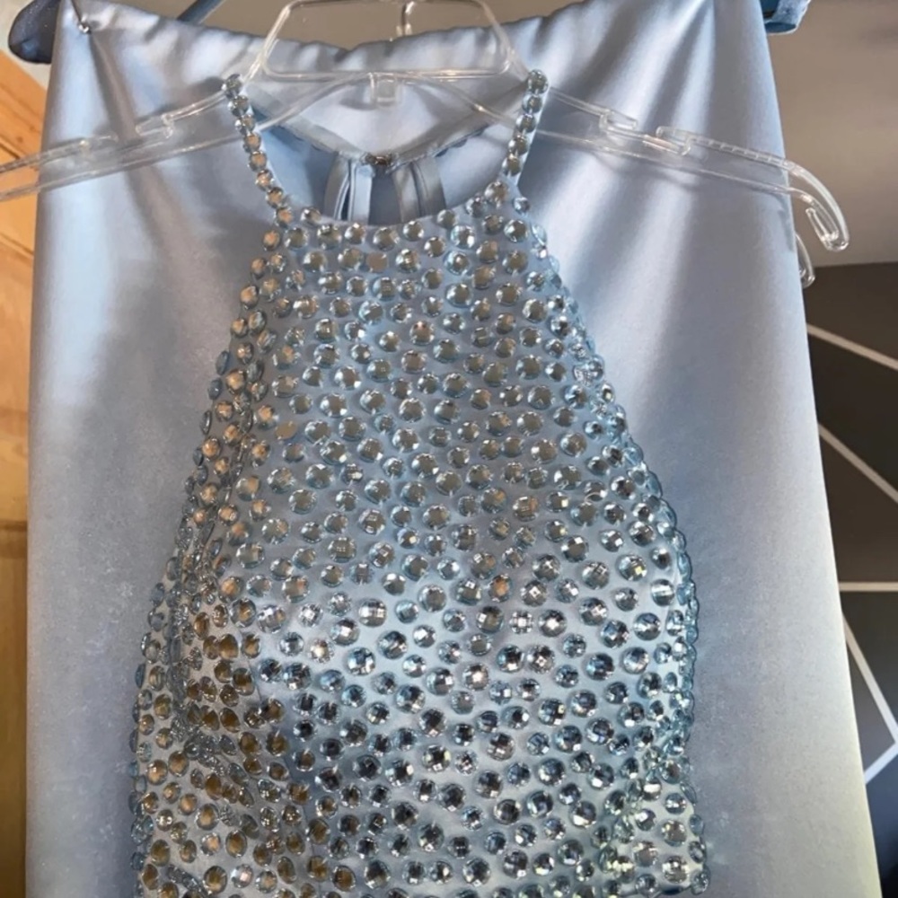 Crystal two piece dress